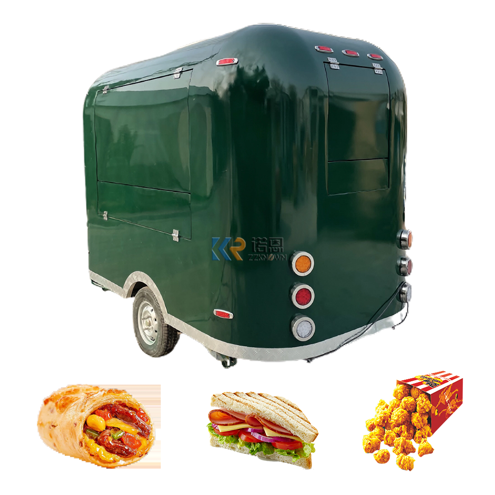 2024 Custom Small Standard Concession Fast Food Trucks Mobile Food Trailer Food Vending Truck for Sale USA