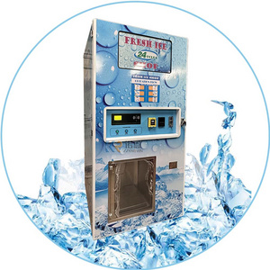 2024 Commercial Outdoor Ice Vending Machine for Sale Coin IC Card Operated Ice Cube Vending Machine