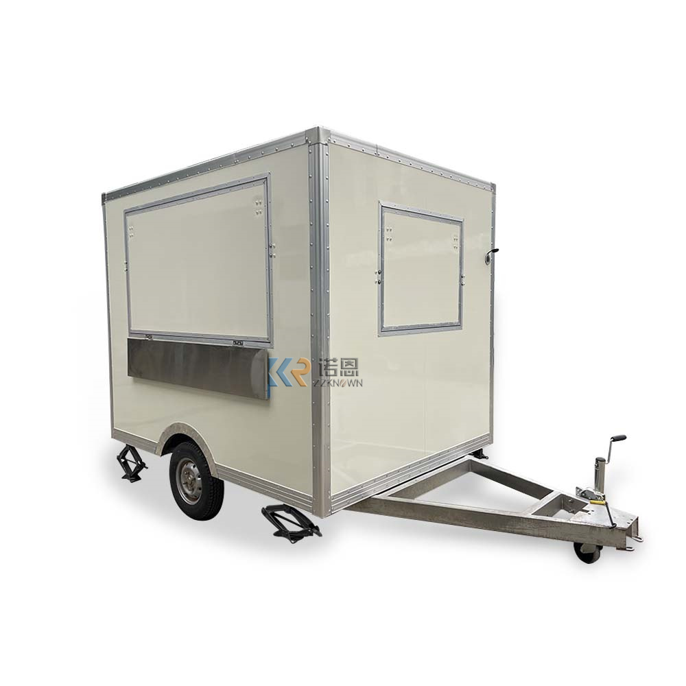 Fully Equipped Food Truck Cheap Street Cart Mobile Mini Food Truck Van CE DOT Certified Mobile Kitchen Food Trailer