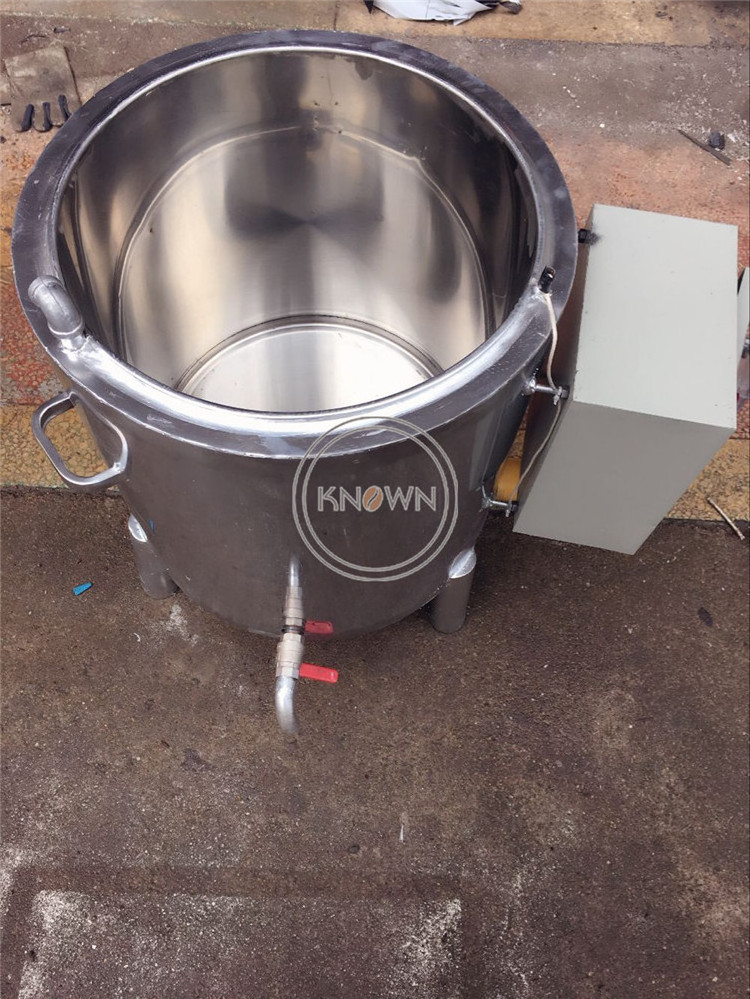 2024 New Industrial Beeswax Melting Pot Electric Heating Stainless Steel Paraffin Wax Tank Wax Heater Machine