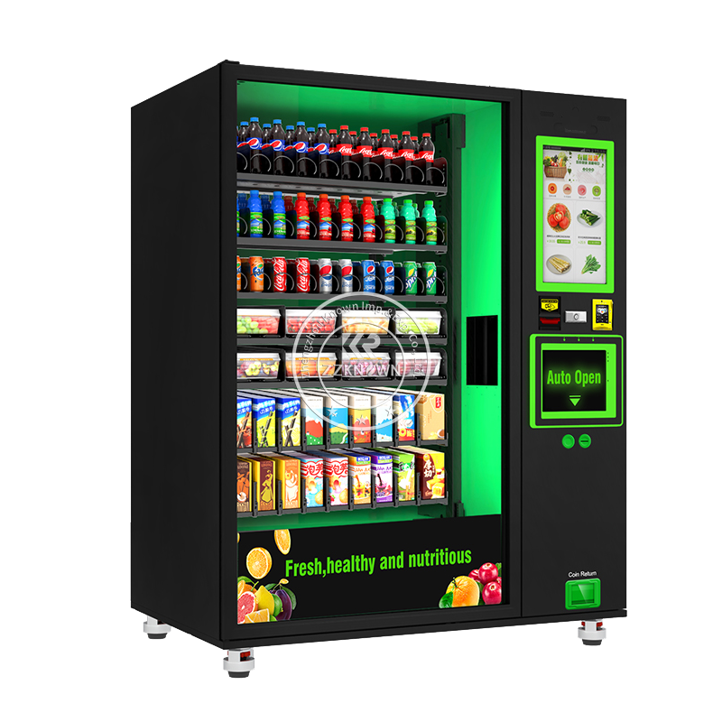 2024 Commercial Automatic Pack Outdoor Snack Vendig Machines 24 Hours Self-Service Combo Vending Machine