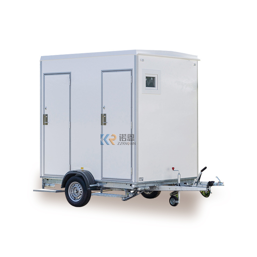 2023 Luxury Restroom Toilets With Shower Outdoor Bathroom Trailer Toilet Mobile Portable Toilet Or Trailer For Customized