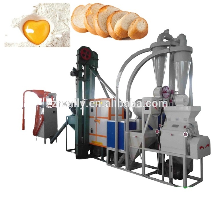 2024 Automatic Maida Maize Flour Mill Milling Machine Wheat Flour Mills For Sale