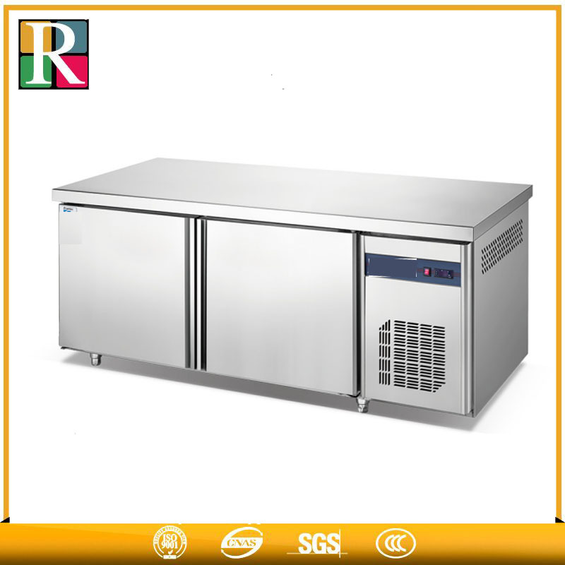 2024 250L 2 doorcommercial refrigerator commercial stainless steel wall mounted commercial refrigerator with 180w