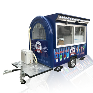 2024 Mini Coffee Burger Cart Food Truck Mobile Frozen And Warm For Sale Usa Food Kiosk Mobile Kitchen Hotdog BBQ Food Trailers