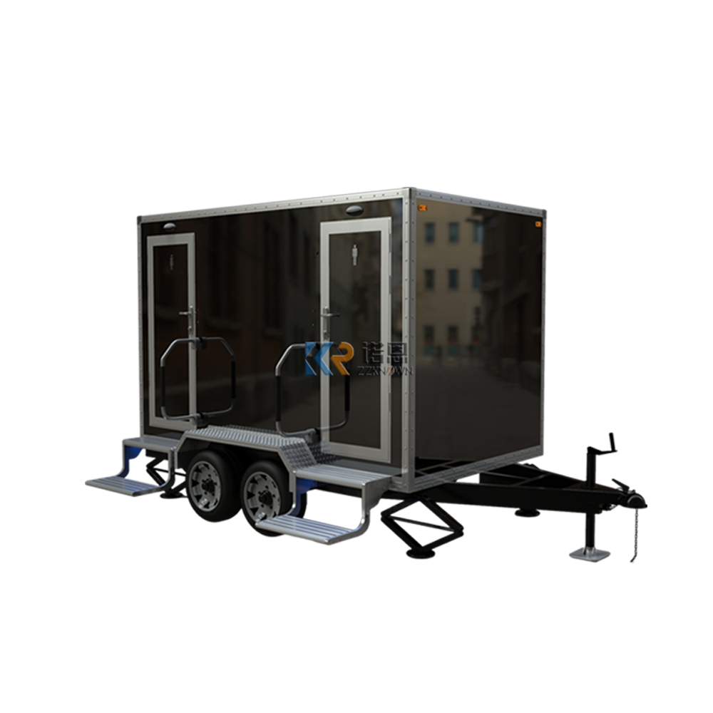 2023 Mobile Composting Luxury China Portable Flush Restroom Bathroom Shower Toilet Toilets Trailer For Camping Elderly