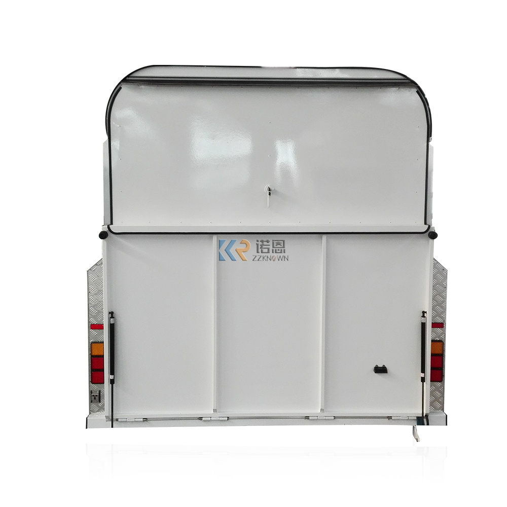 New Design Premium Strong And Durable Cheap Trailer Horse Float Horse Float Awning High Quality 3 Horse Angle Load Trailer