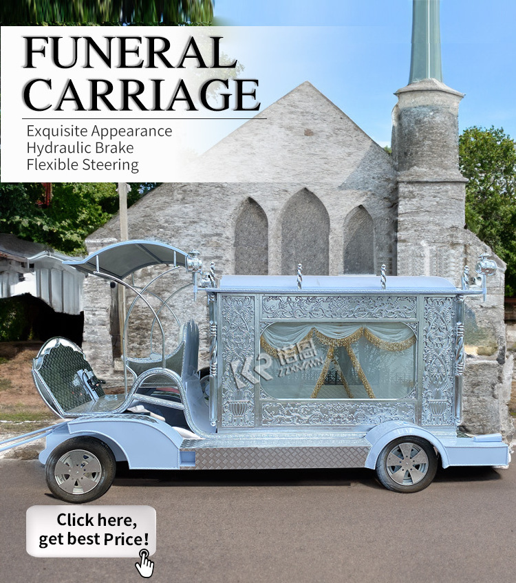 Customized Electric Funeral Hearse Funeral Hearse Horse Carriage Horse Drawn Funeral Carriage For Sale