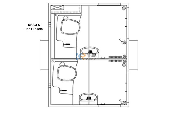 Commercial Mobile Barbershop Trailer Salon Van Trailer Mobile Hair Salon Truck Temporary Mobile Toilet Restroom