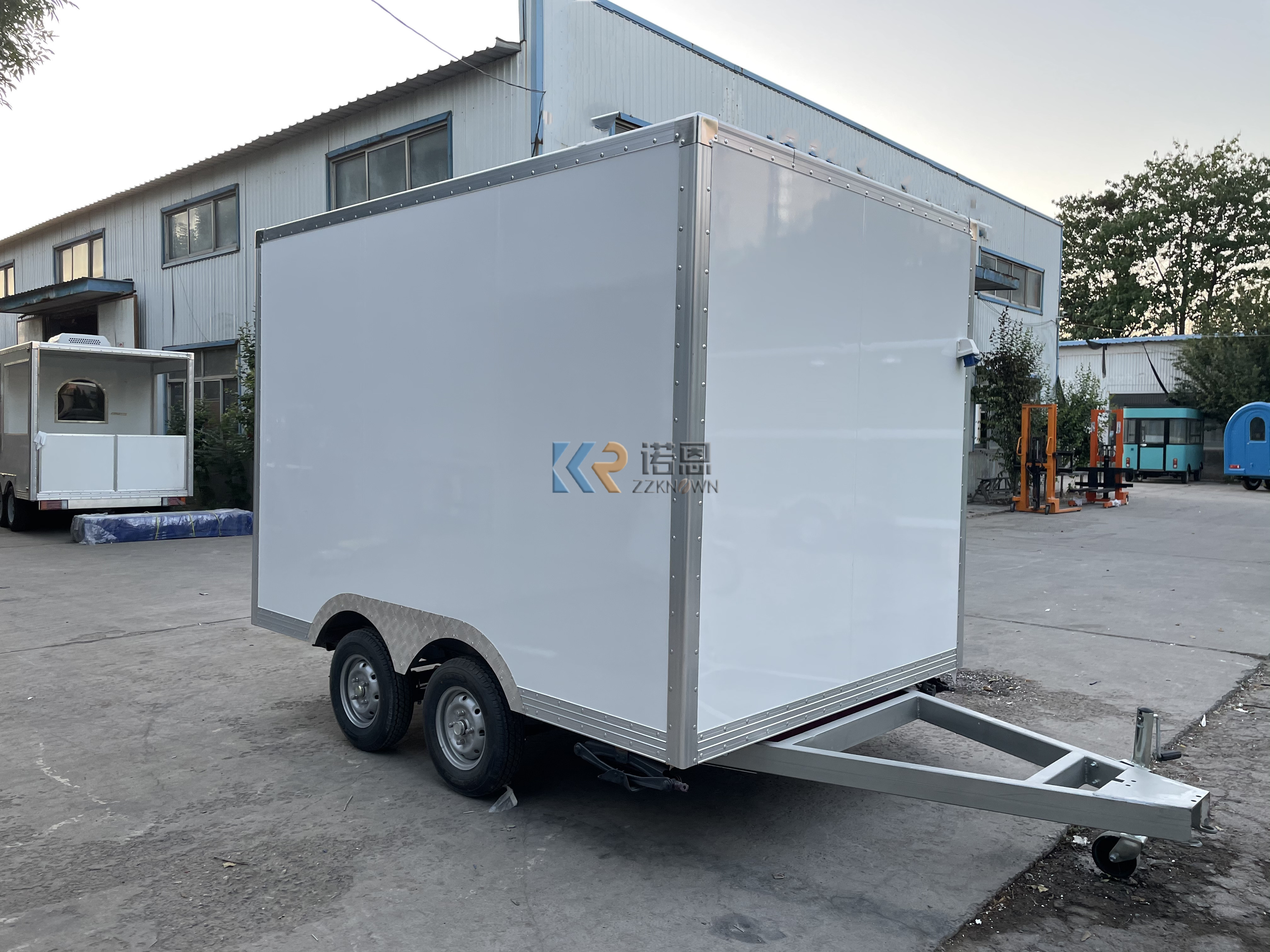 2024 China Mobile Food Truck Churros Cart Coffee Carts CE DOT Certification Mobile Food Trailer For Sale