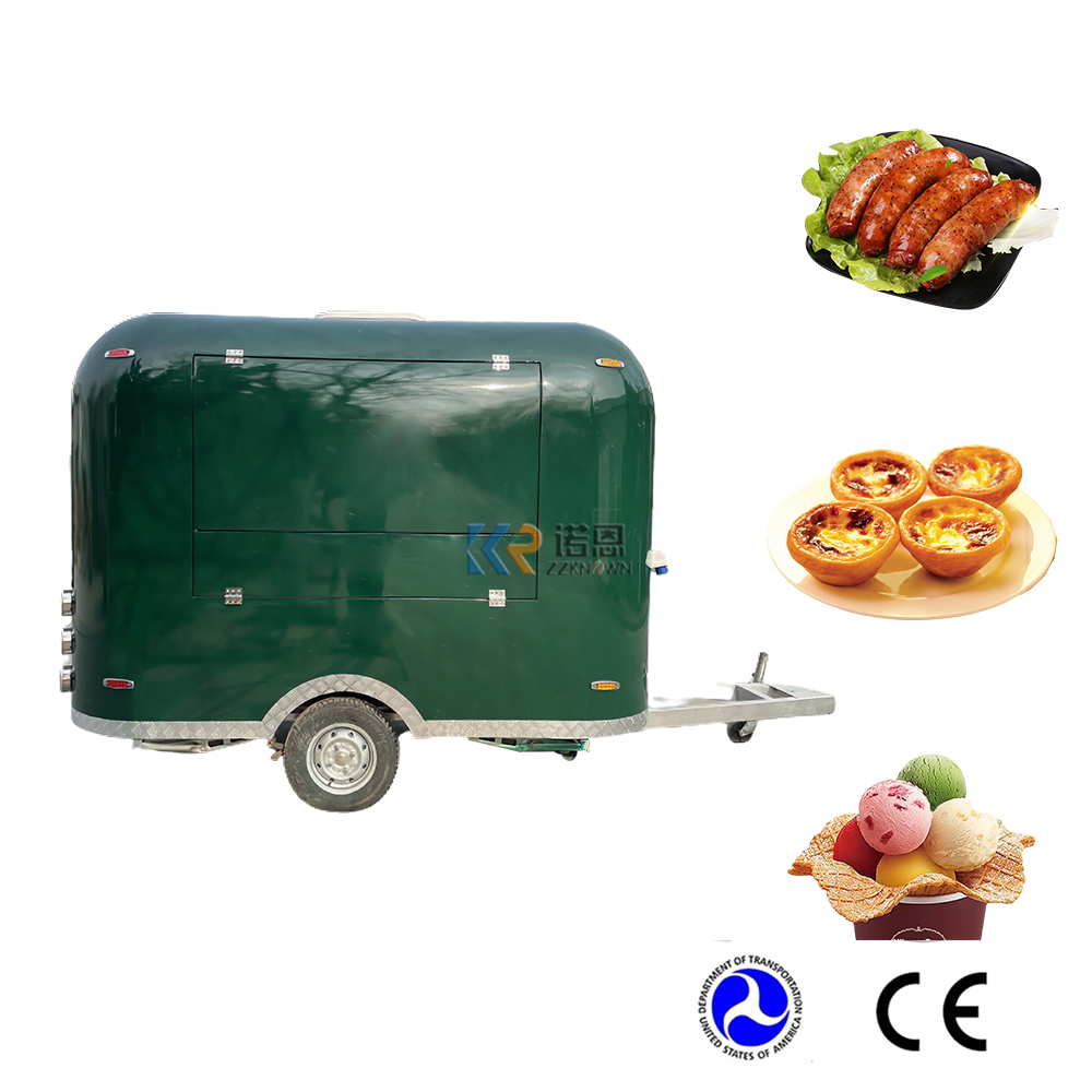 2024 Custom Small Standard Concession Fast Food Trucks Mobile Food Trailer Food Vending Truck for Sale USA