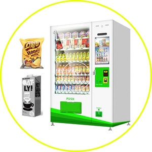 2024 Self-service Iced Coffee Smart Vending Machine 24 Hours Store Coin Operated Beverage Dispenser