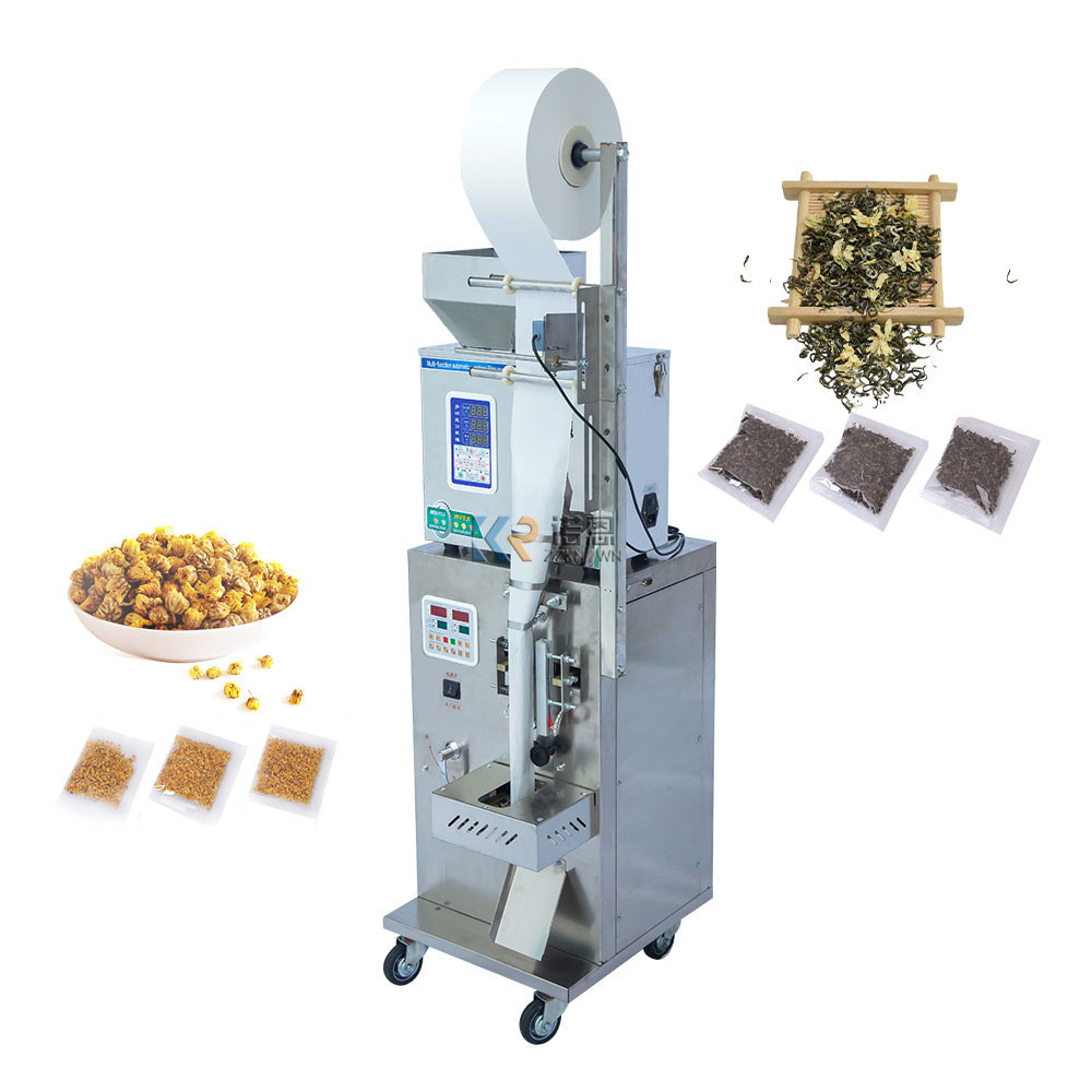 Automatic Granule Gummy Weigh Filling Machine Tea Rice Flour Coffee Bean Quantitative Candy Packaging Machine null