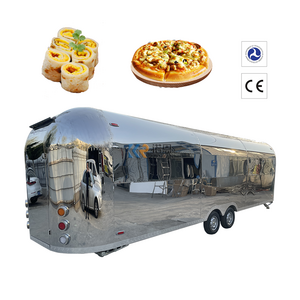 2024 Custom Multifunctional Airstream Food Trucks Food Shop Mobile Bbq Fast Food Trailer Mobile Stage Truck Trailer For Sale