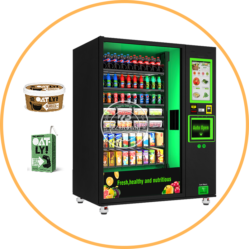 2024 Commercial Automatic Pack Outdoor Snack Vendig Machines 24 Hours Self-Service Combo Vending Machine