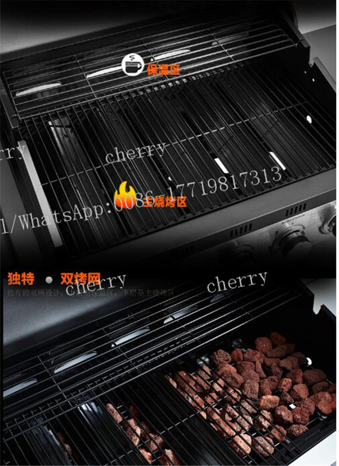 2023 Smoke-free electric charcoal barbecue grill pits with lava rock indoor kitchen restaurant charcoal grill