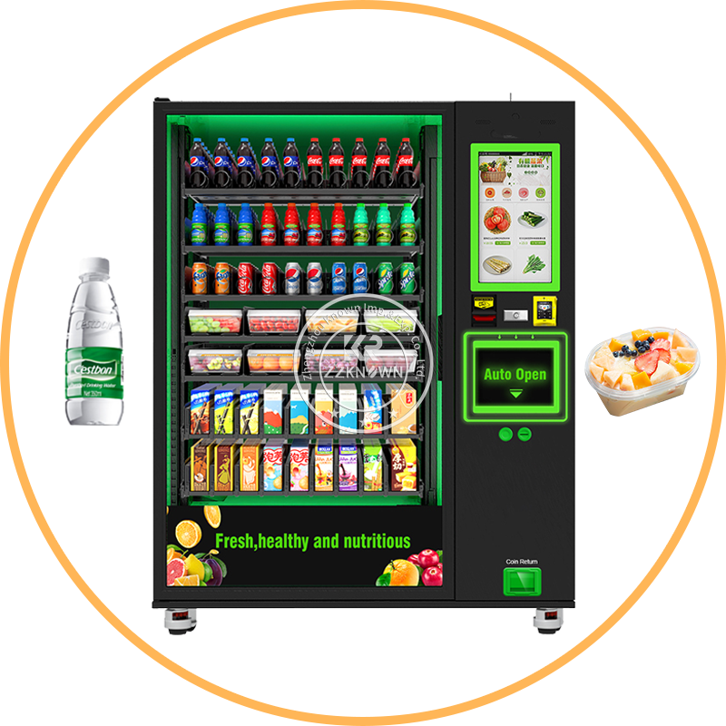 2024 Commercial Automatic Pack Outdoor Snack Vendig Machines 24 Hours Self-Service Combo Vending Machine