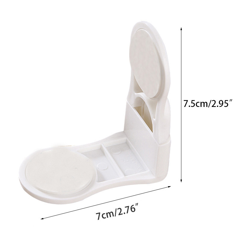 Children Kids Protection Baby Safety Drawer Lock Anti-Pinching Hand Cabinet Drawer Locks Plastic White Safety Buckle For Toddler