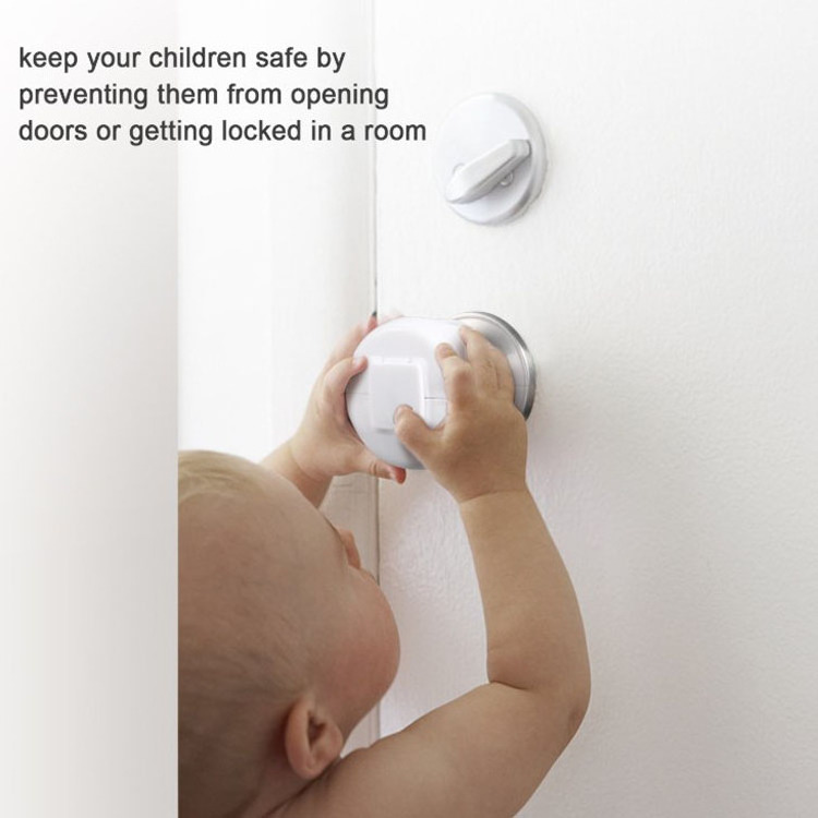 Baby Safety Proofing Child Door Stopper Handle Safety Protection Door Knob Handle Lock