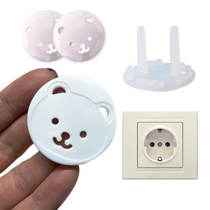 EU Standard Baby Proof Wall Socket Cover For Children Security Child Electric Socket Outlet