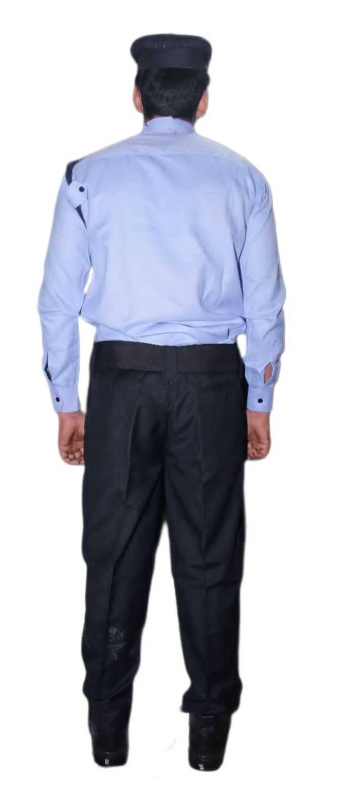 High on Demand Pure Cotton Security Guard Uniform for Guards with Full Sleeves Length Available at Wholesale Price