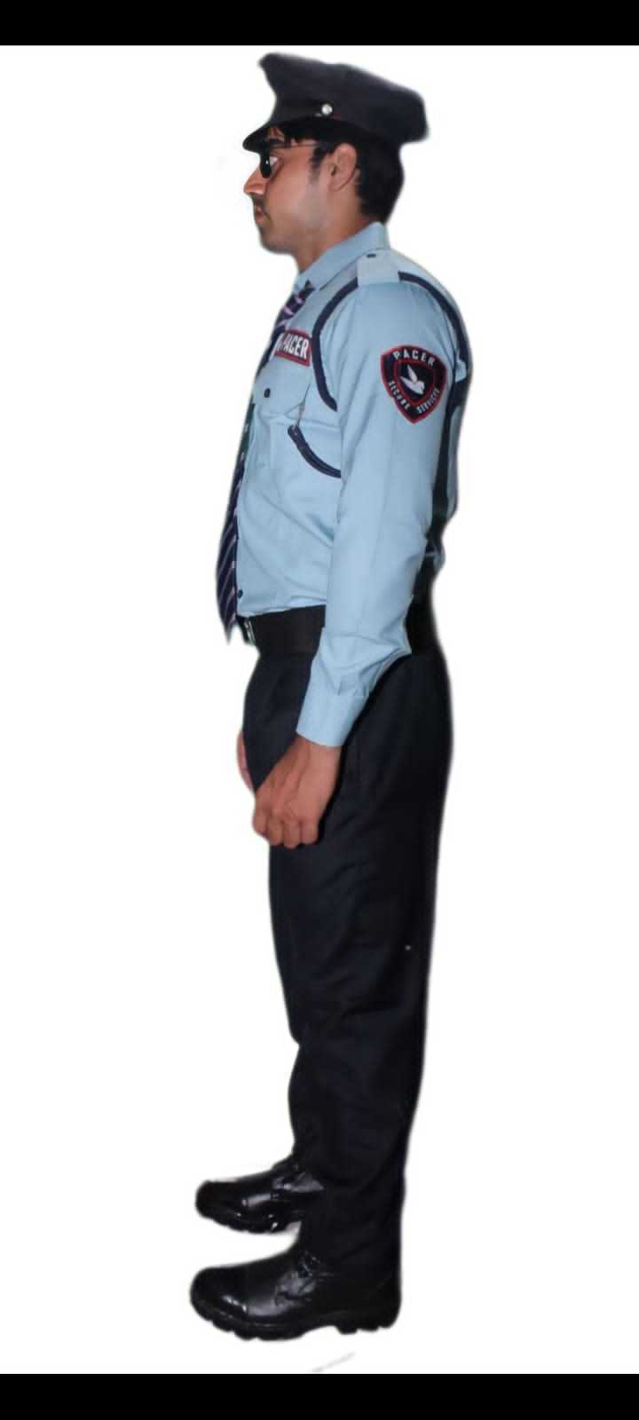 High on Demand Pure Cotton Security Guard Uniform for Guards with Full Sleeves Length Available at Wholesale Price