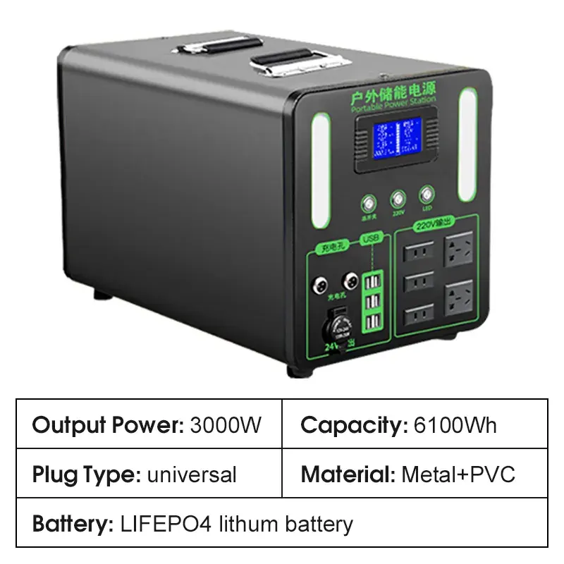 Kenengsen power supply generator for electric car 300w 900w 1000w 5000w 220v portable power station