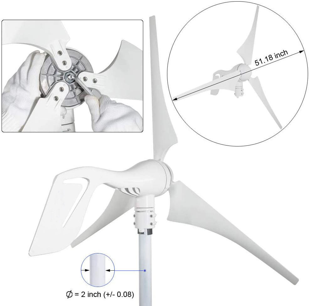 Popular product wholesale price 5kw wind turbine 10kw home wind turbine 500w 800w wi  nd generator 1kw 2kw 3kw