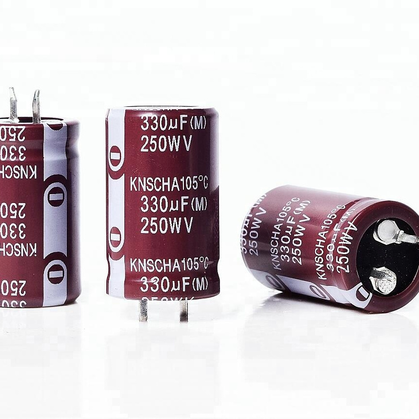 KNSCHA Snap in  Aluminum Electrolytic Capacitors used for Sound Systems Equipments