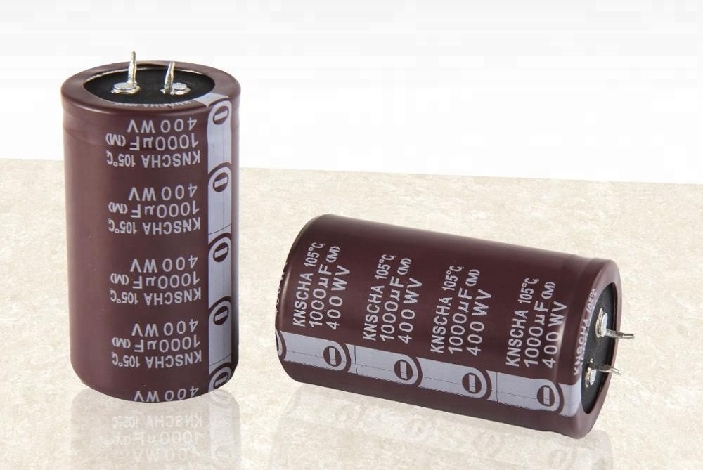 KNSCHA Snap in  Aluminum Electrolytic Capacitors used for Sound Systems Equipments