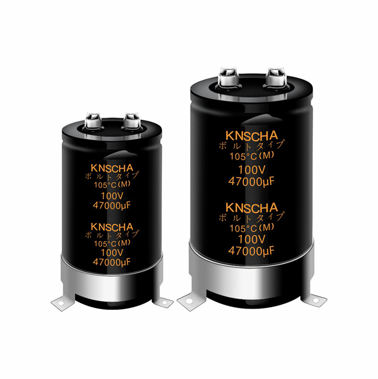 KNSCHA 10000uf 80v capacitor screw terminal Aluminum Electrolytic Capacitor for Power Supply