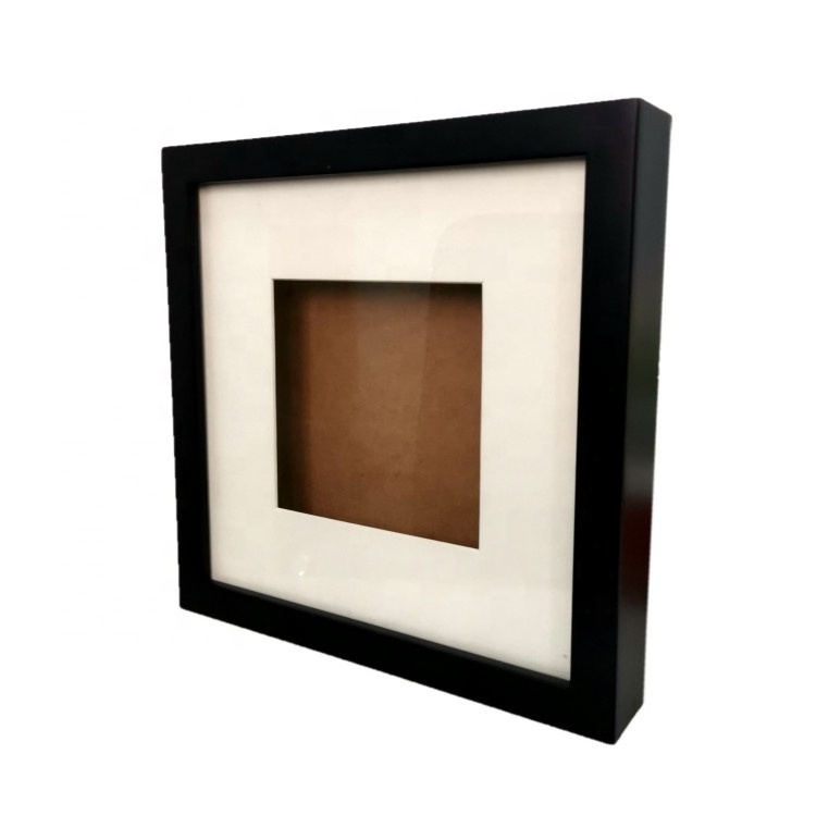 OEM ODM Various size box shadow frame photo picture shadow box frames bulk 3d box photo frames