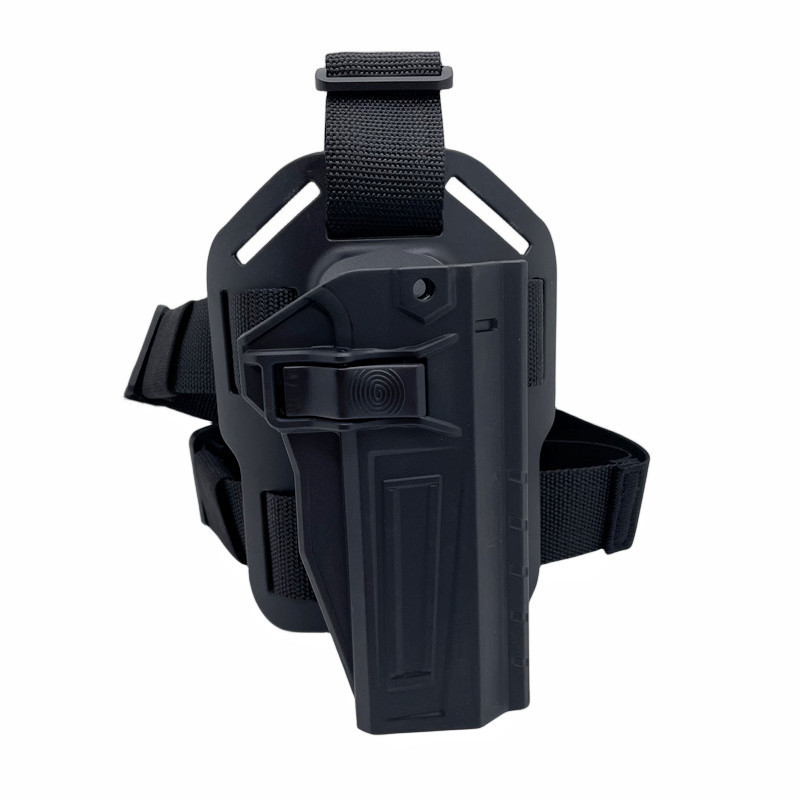 colt 1911 gun Holster with Drop leg platform attachment