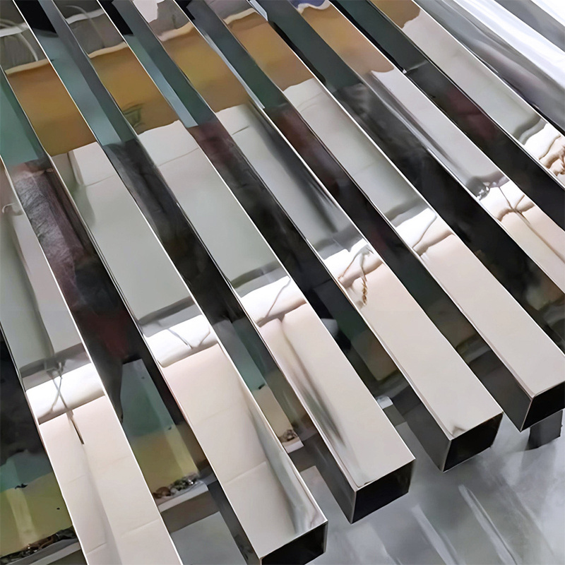 Wholesale Mirror Hr stainless steel square size 125*125*5mm 304L 316 316L Decorated Cold rolled stainless steel square pipe