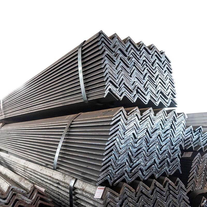 Hot selling section 40*40mm Ms Angles L Profile ASTM A36 A106 A53 thick 6.0mm 8.0mm Hot Rolled Equal steel Angles