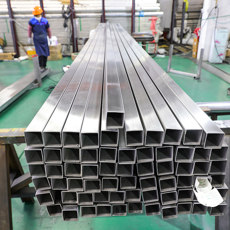 Wholesale Mirror Hr stainless steel square size 125*125*5mm 304L 316 316L Decorated Cold rolled stainless steel square pipe