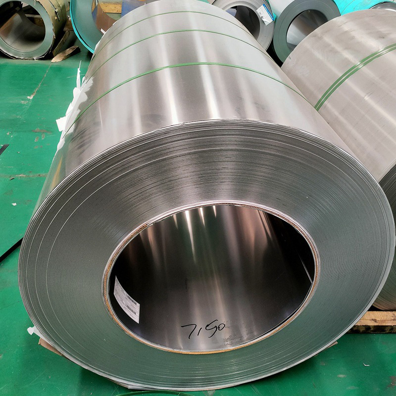 China supplier thick 0.55mm 0.65mm 0.7mm Hr/cr stainless steel roll 410 420 430 409L 904L Mirror stainless steel coil