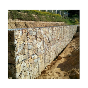 Iron Wire Mesh Welded Gabion Retaining Wall Stone For River Bank Protection For Sri Lanka