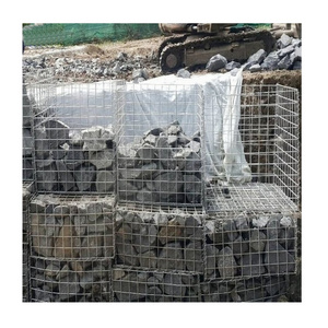 High quality Galfan and Hot-dipped galvanized welded gabion stone cage in Philippines