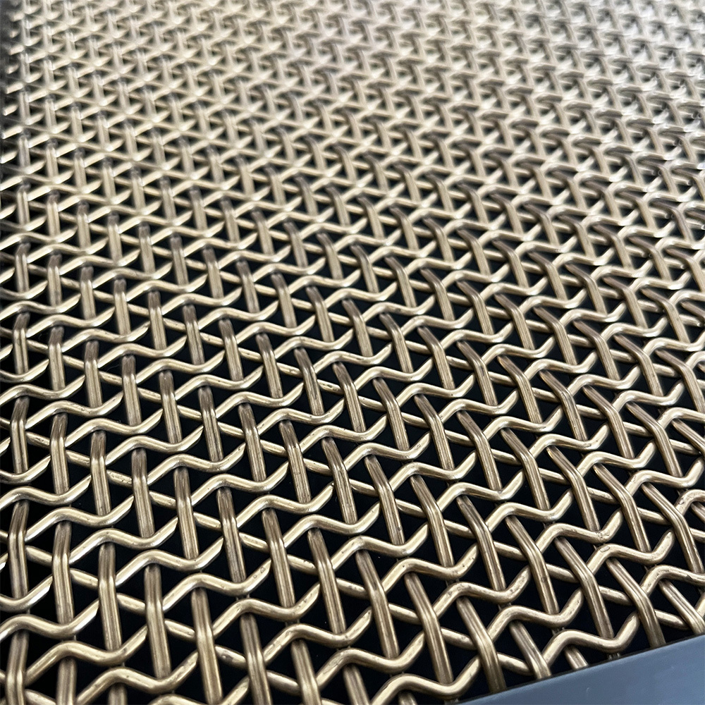 Architectural Woven Wire Mesh Decoration Wire Mesh And Metal Partition