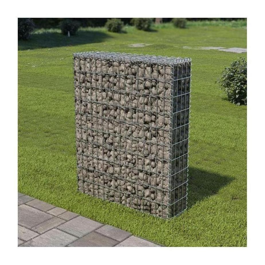 2x1x0.3 m High Quality Welded Gabion Baskets Mesh Gabion Box For Gabion Retaining Wall