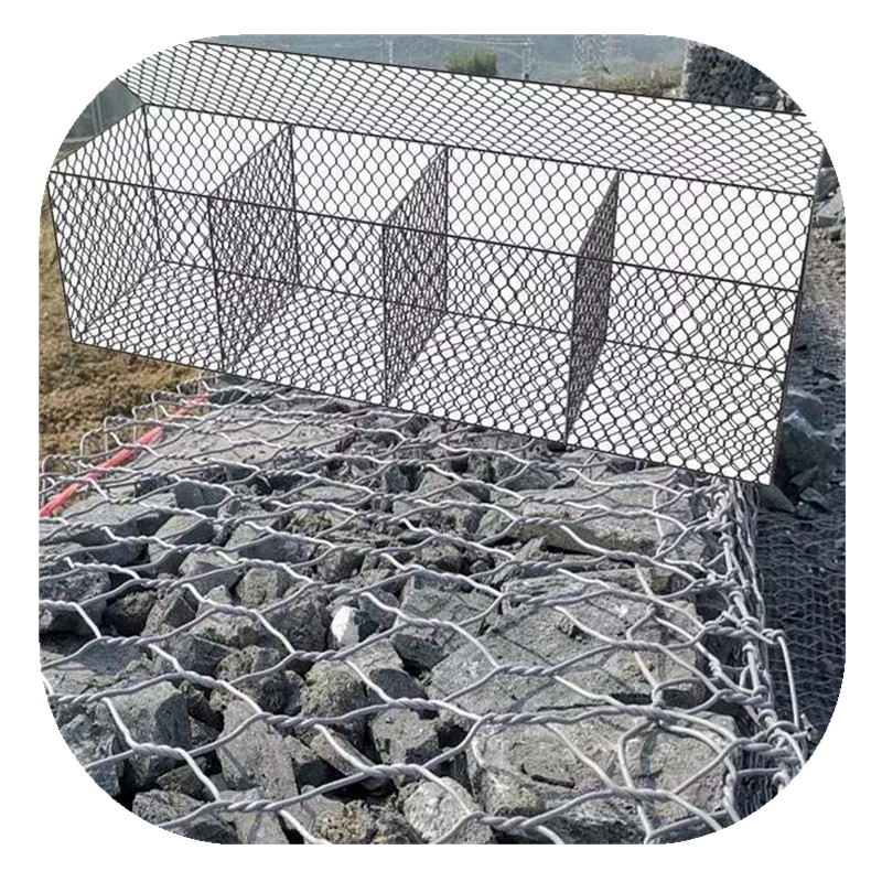 Rockfall netting Protection Gabion Basket for Stone Cage Retaining Wall