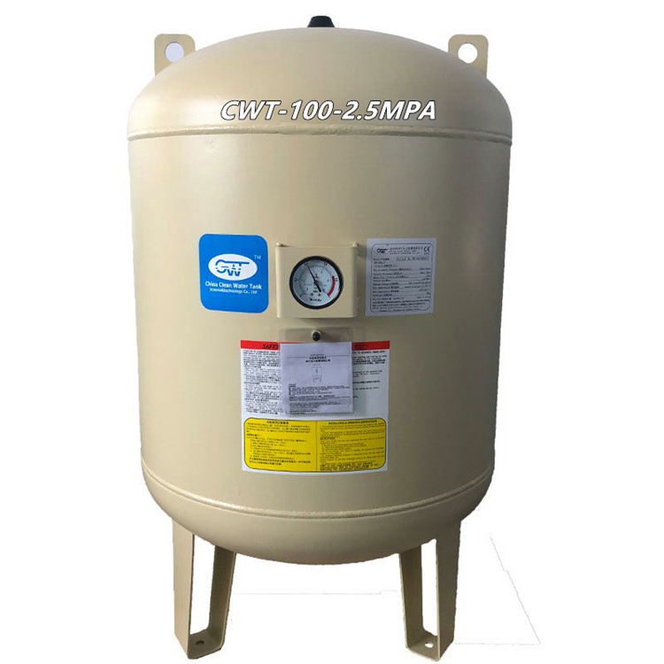 Efficient Cooling System Expansion Tank Carbon Steel Pressure Vessels Designed for Home Use and Manufacturing Plants