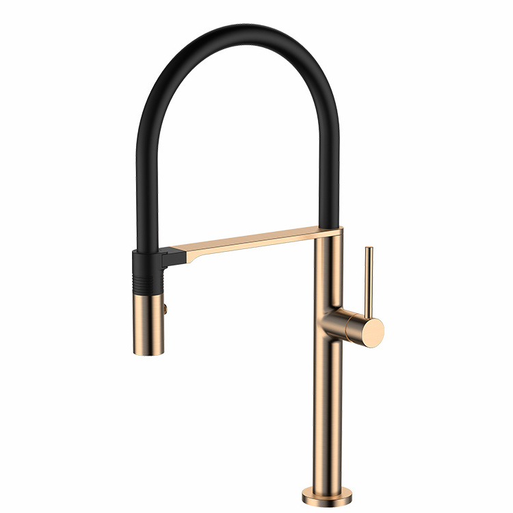 Solid Brass Black Industrial Camper Laundry Utility Rv Wet Bar Kitchen Faucet With Magnet