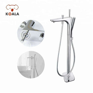 New hotel project washroom shower room Bathroom Products Free Standing Bathtub tub Shower Faucet