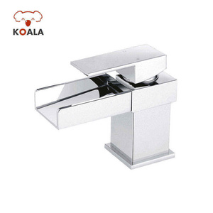 UK Royal Square Water Fall Washbasin Vessel Basin Water Faucet