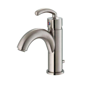 Italian Old Unique Single Lever Bronze Brushed Nickel Brass Bathroom Faucet