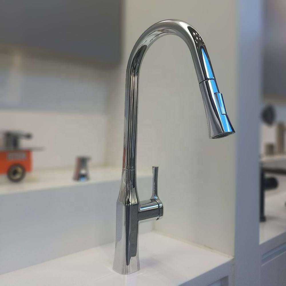 High quality pull down kitchen faucet mixer tap single handle kitchen faucet