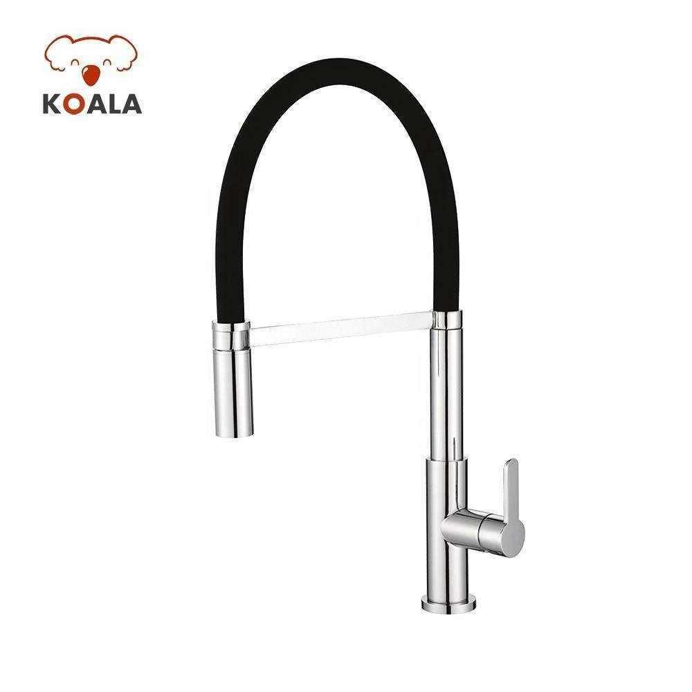 China Factory Colorful Flexible Hose Swan Neck 2-way Water Tap For Kitchen