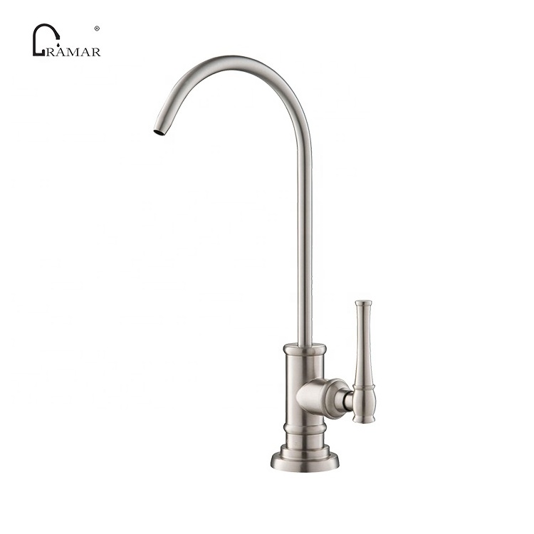 High Quality UPC Drinking Water Filter Dispenser Beverage Kitchen Faucet in Brushed Gold